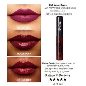 KVD Vegan Beauty Mini XO Vinyl Lip Creme Lip Gloss